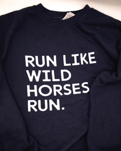Run like wild horses run sweater // Fax`r – UNISEX