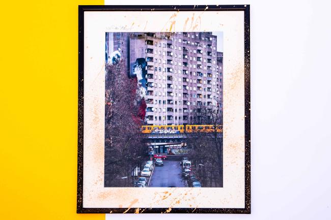 RUNNING THE HIGH LINE FRAMED EDITION //Signed