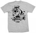 S-Fly Racoon-Shirt ash grey Back